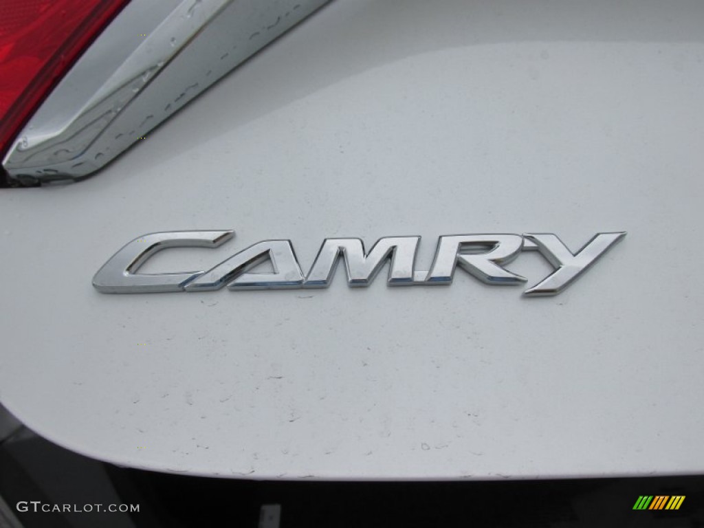 2015 Camry XLE V6 - Blizzard Pearl White / Ash photo #13