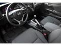 Black 2015 Honda Civic LX Sedan Interior Color