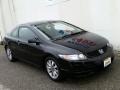 Crystal Black Pearl - Civic EX-L Coupe Photo No. 28
