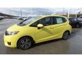 Mystic Yellow Pearl 2015 Honda Fit EX-L Exterior