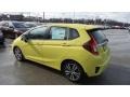 2015 Mystic Yellow Pearl Honda Fit EX-L  photo #3