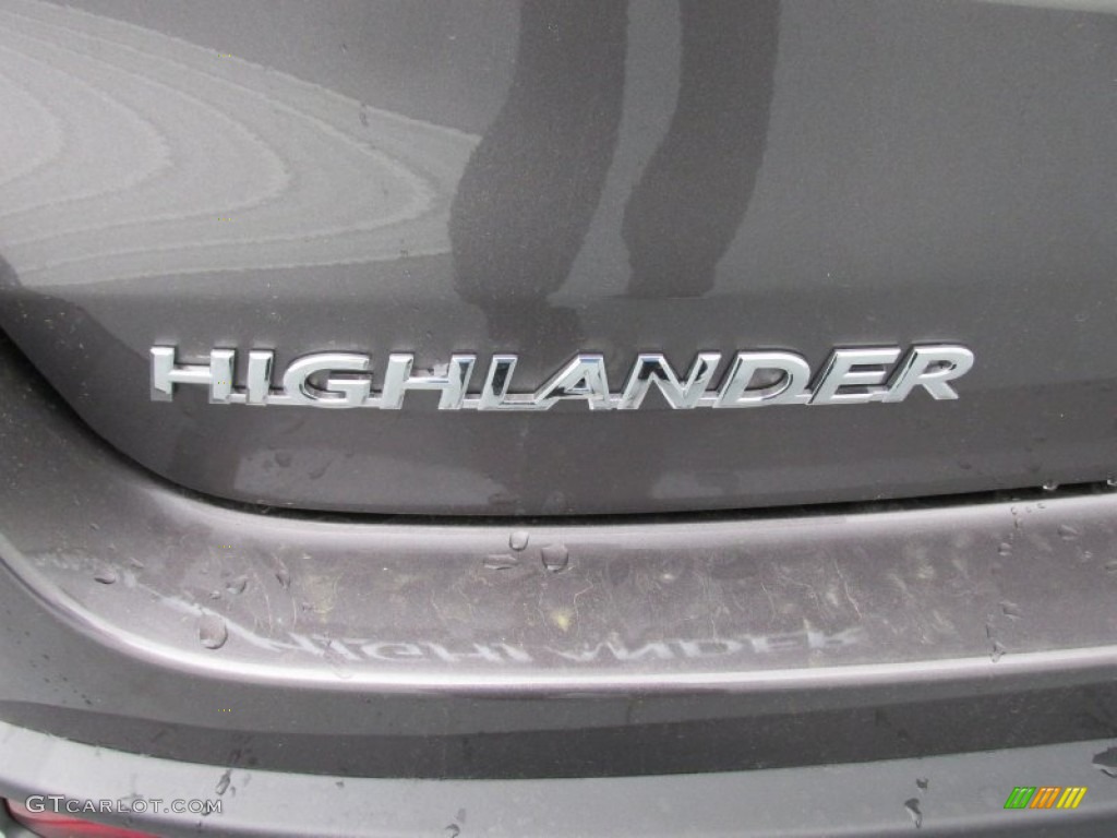 2015 Highlander XLE - Predawn Gray Mica / Ash photo #14