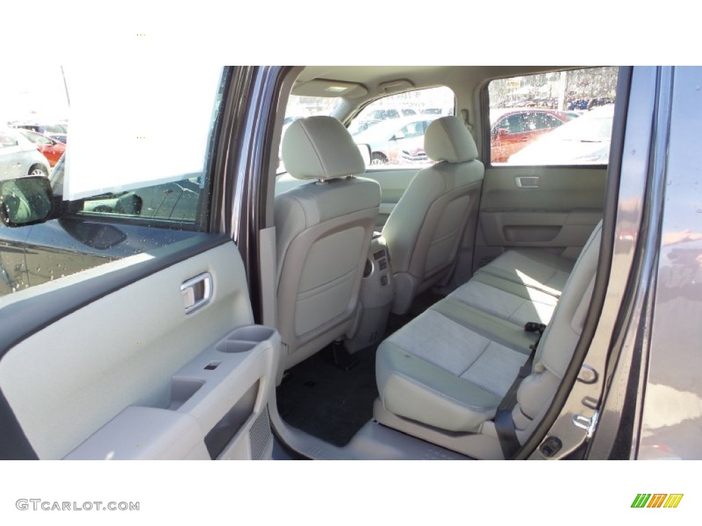 2015 Pilot LX 4WD - Modern Steel Metallic / Gray photo #11