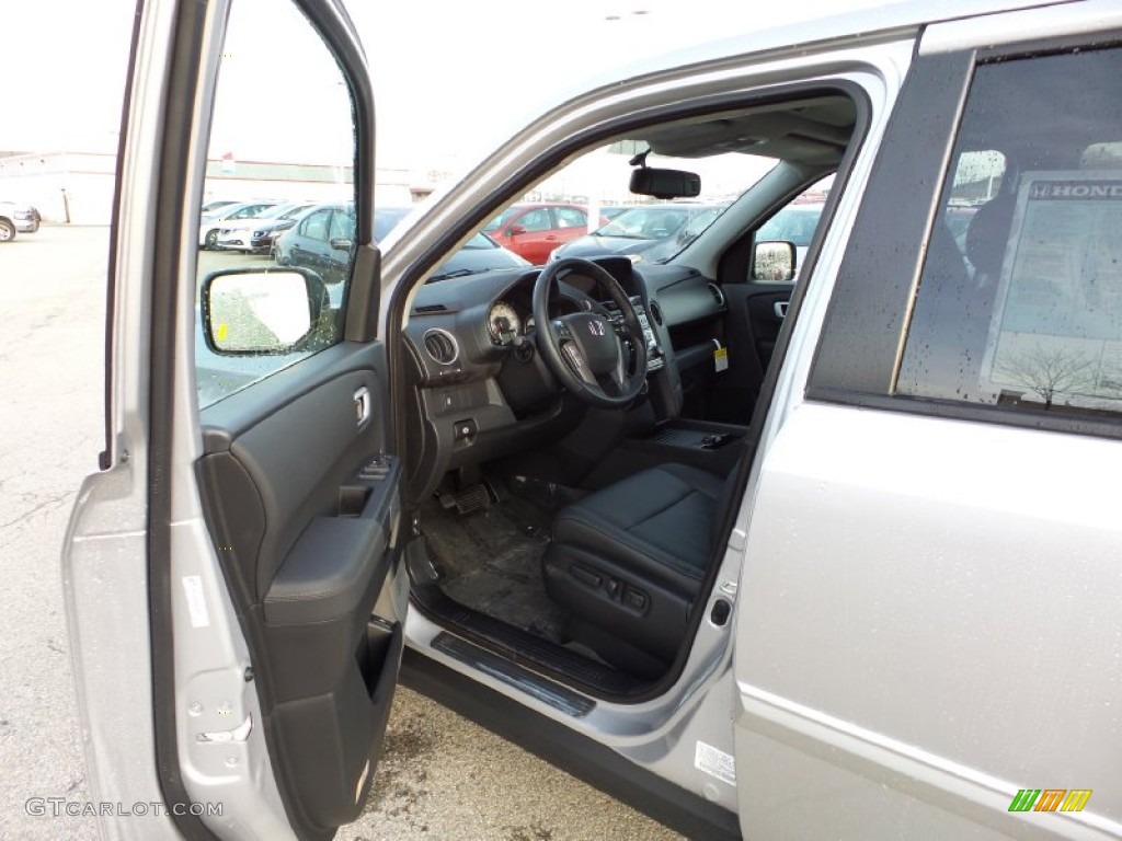 2015 Pilot EX-L 4WD - Alabaster Silver Metallic / Black photo #9