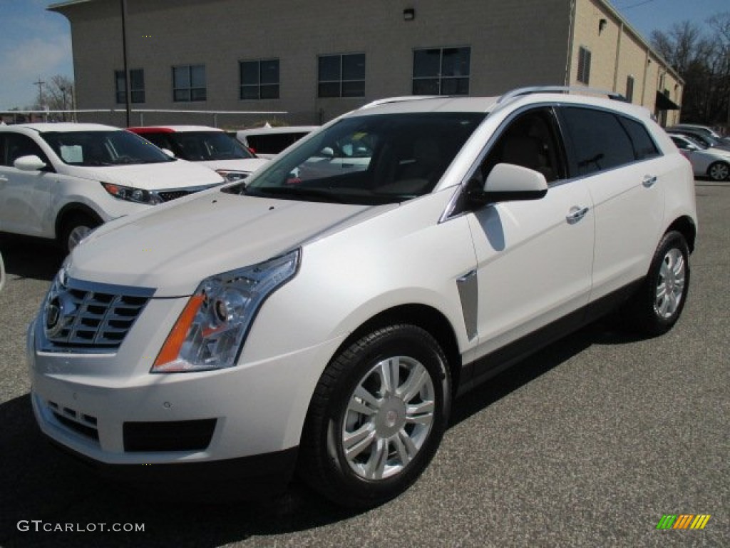 2015 SRX Luxury AWD - Platinum Ice Tricoat / Shale/Brownstone photo #1