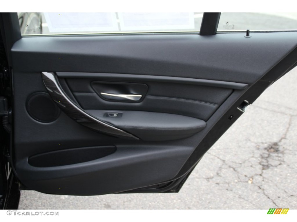 2015 3 Series 328i xDrive Sedan - Black Sapphire Metallic / Black photo #25