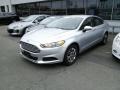 Ingot Silver 2014 Ford Fusion S Exterior
