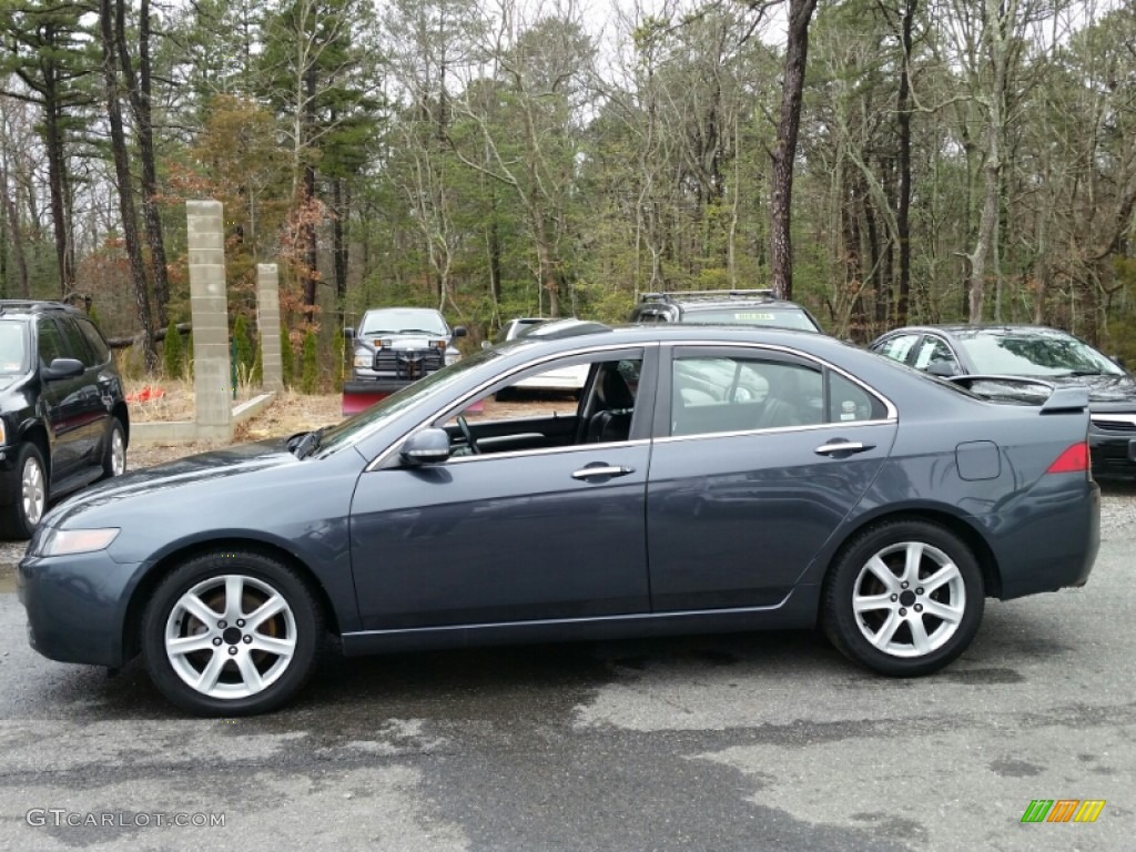 Carbon Gray Pearl 2004 Acura TSX Sedan Exterior Photo #102981796