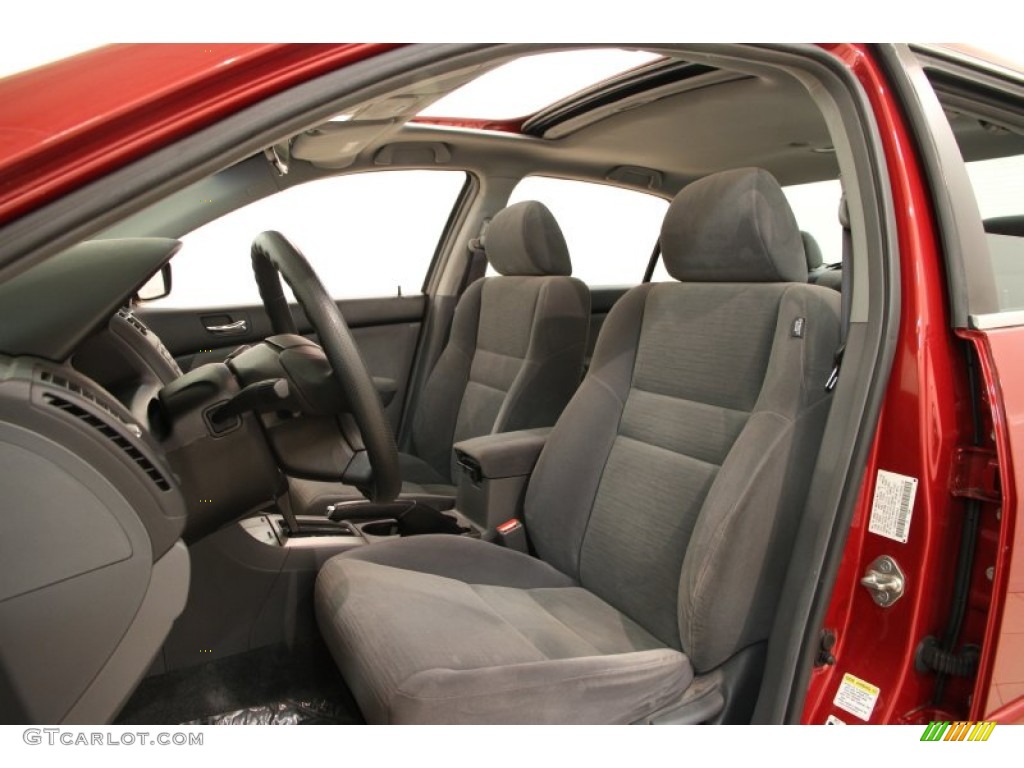 2007 Accord EX Sedan - Moroccan Red Pearl / Gray photo #5