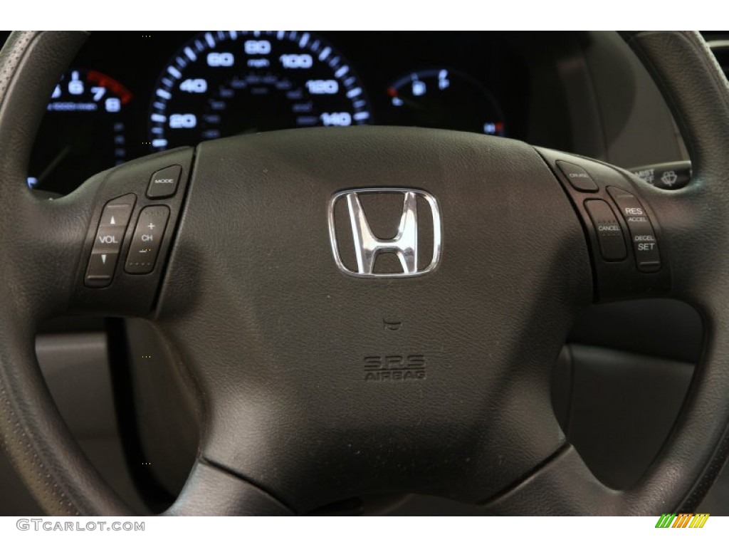 2007 Accord EX Sedan - Moroccan Red Pearl / Gray photo #6