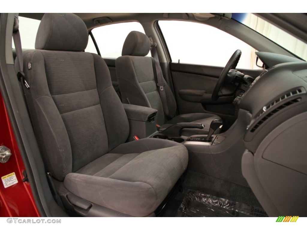 2007 Accord EX Sedan - Moroccan Red Pearl / Gray photo #12