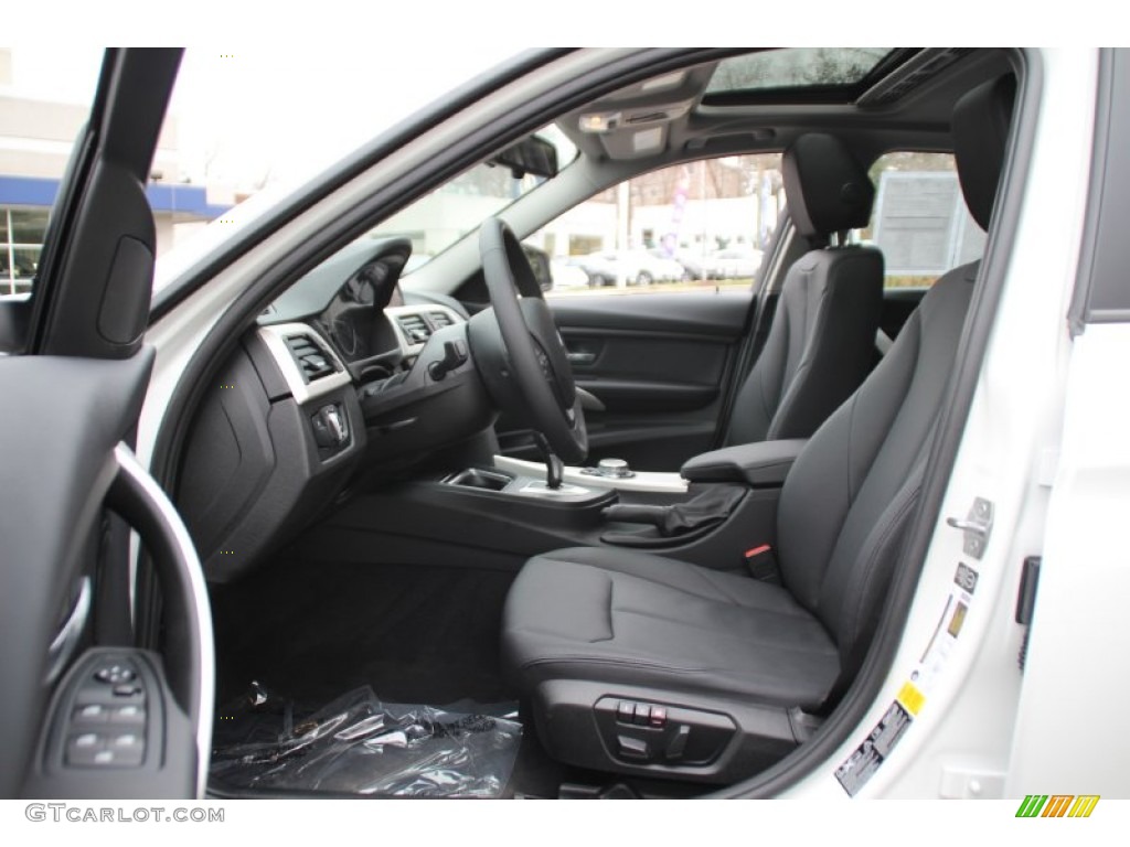 2015 3 Series 320i xDrive Sedan - Alpine White / Black photo #11