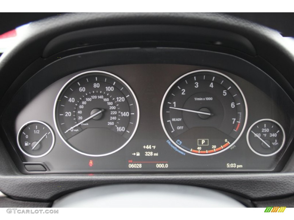2015 3 Series 320i xDrive Sedan - Alpine White / Black photo #21