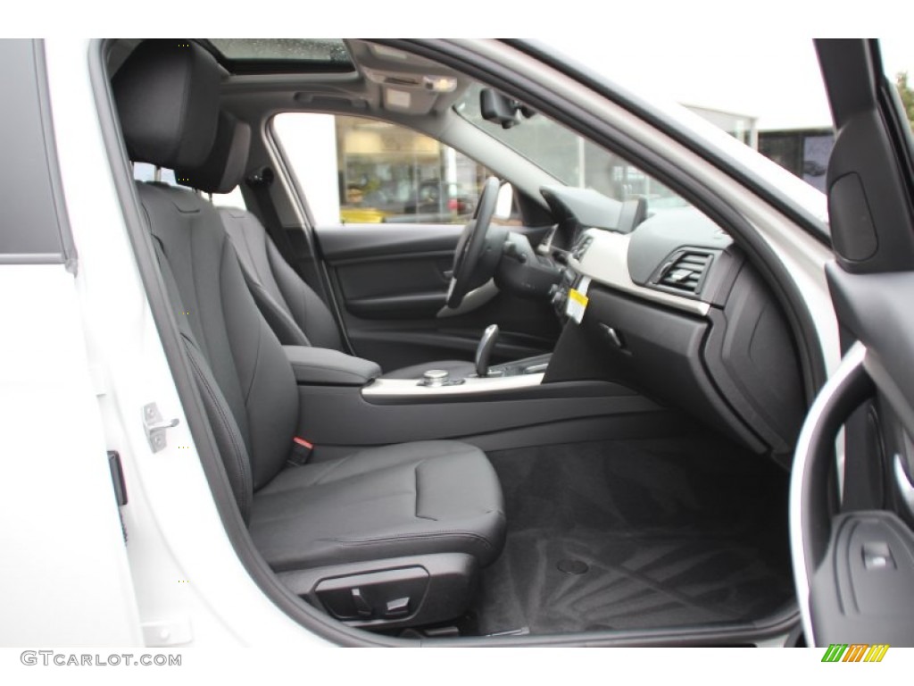 2015 3 Series 320i xDrive Sedan - Alpine White / Black photo #28