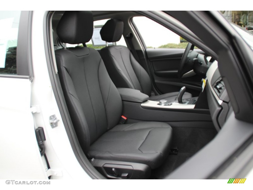 2015 3 Series 320i xDrive Sedan - Alpine White / Black photo #29