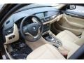 Beige 2015 BMW X1 xDrive28i Interior Color