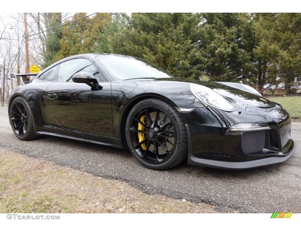 Black 2015 Porsche 911 GT3 Exterior Photo #102985615