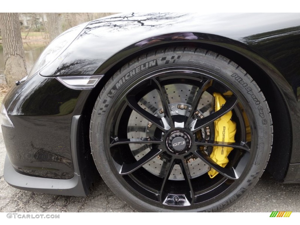 2015 911 GT3 - Black / Black w/Alcantara photo #12