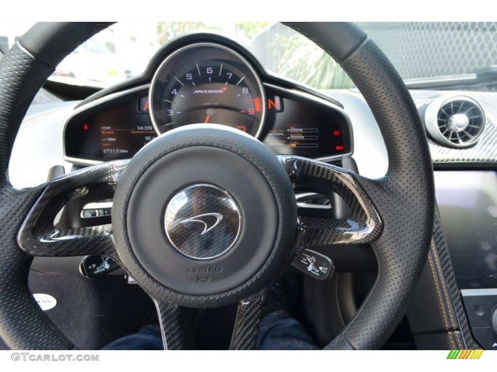 2013 McLaren MP4-12C 12C Spider Steering Wheel Photos
