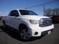 Super White 2007 Toyota Tundra Limited Double Cab