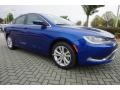 2015 Vivid Blue Pearl Chrysler 200 Limited  photo #4