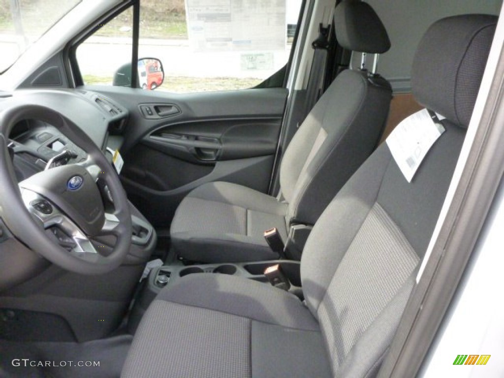 Charcoal Black Cloth Interior 2015 Ford Transit Connect XL Van Photo #102994294