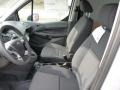 Charcoal Black Cloth Front Seat Photo for 2015 Ford Transit Connect #102994294