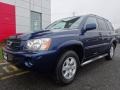 Bluestone Metallic 2003 Toyota Highlander V6 4WD