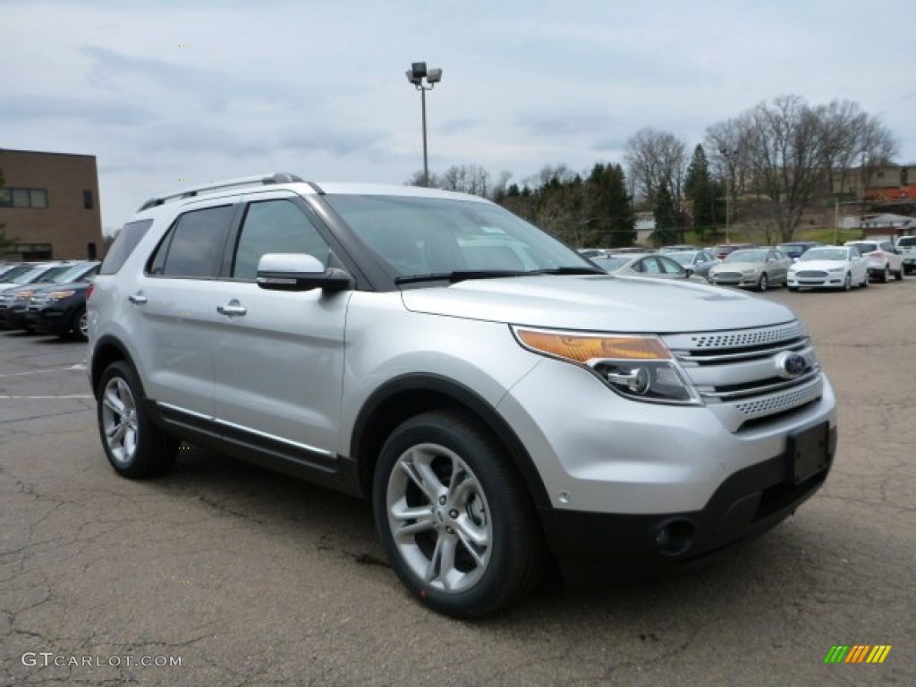 2015 Explorer Limited 4WD - Ingot Silver / Charcoal Black photo #1