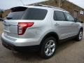 2015 Ingot Silver Ford Explorer Limited 4WD  photo #2