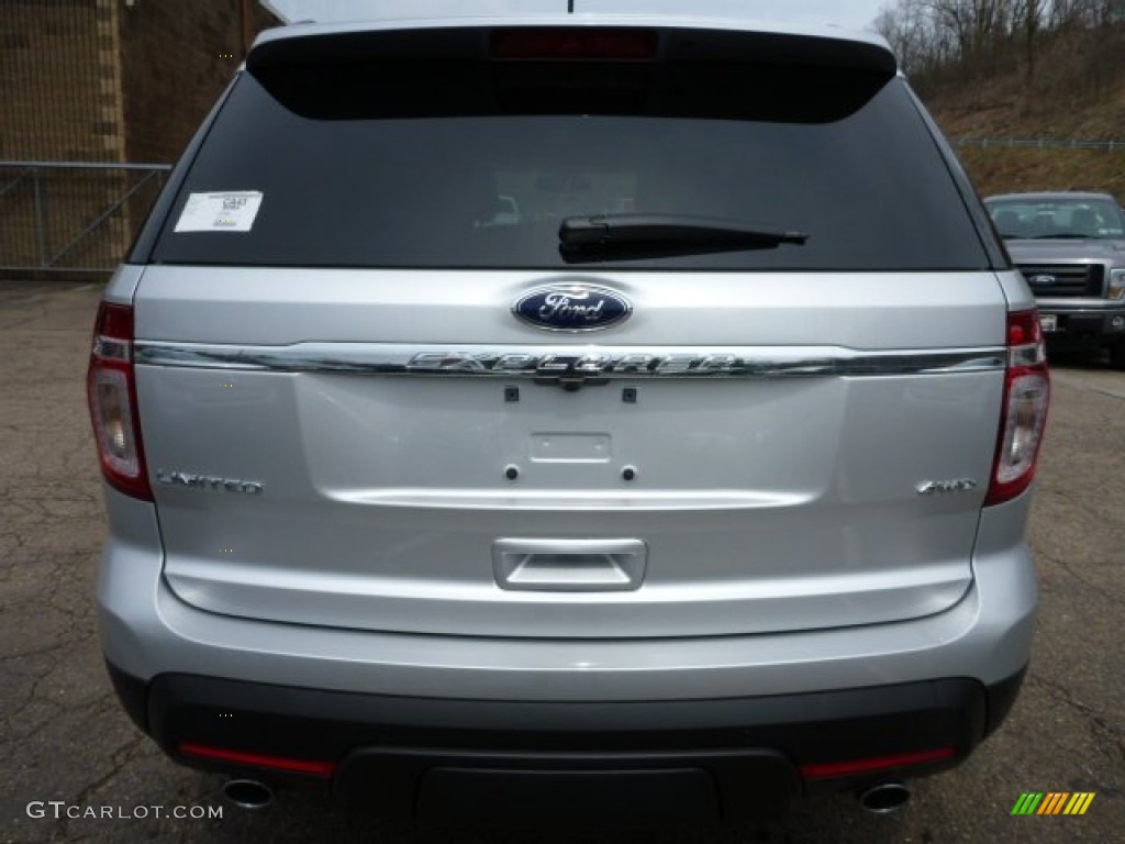 2015 Explorer Limited 4WD - Ingot Silver / Charcoal Black photo #3
