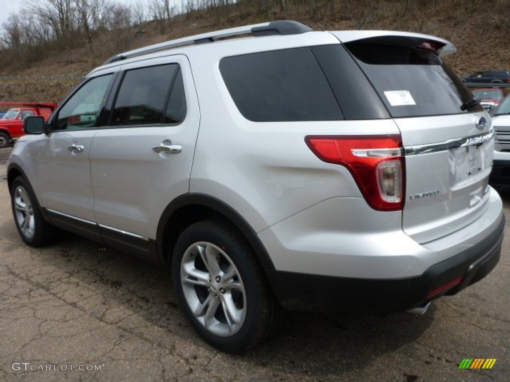 2015 Explorer Limited 4WD - Ingot Silver / Charcoal Black photo #4