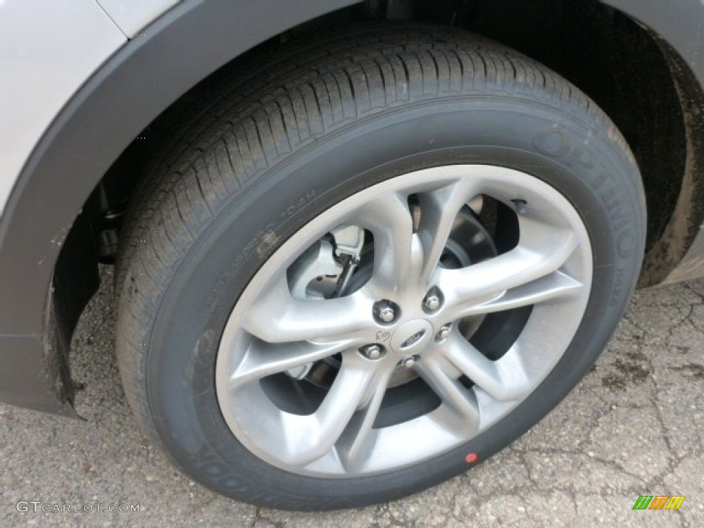 2015 Explorer Limited 4WD - Ingot Silver / Charcoal Black photo #7