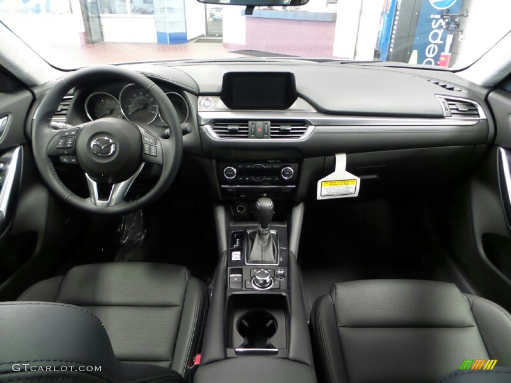 2016 Mazda Mazda6 Touring Black Dashboard Photo #102995704