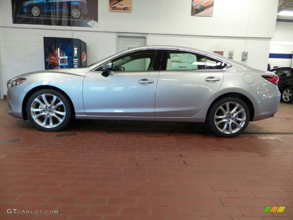 Sonic Silver Metallic 2016 Mazda Mazda6 Touring Exterior Photo #102995743