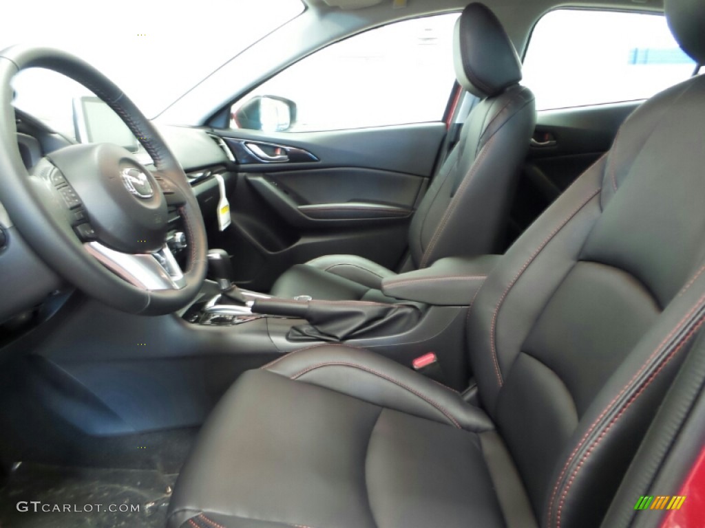 2015 Mazda MAZDA3 i Grand Touring 5 Door Front Seat Photo #102996011