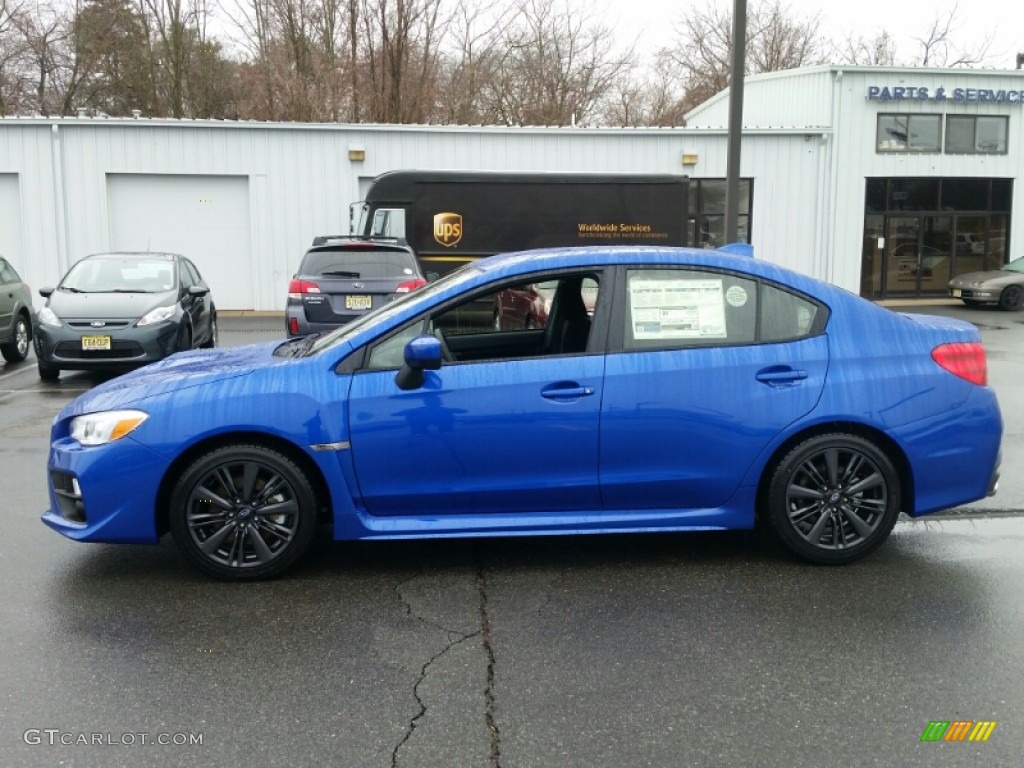 WR Blue Pearl 2015 Subaru WRX Standard WRX Model Exterior Photo #102996149
