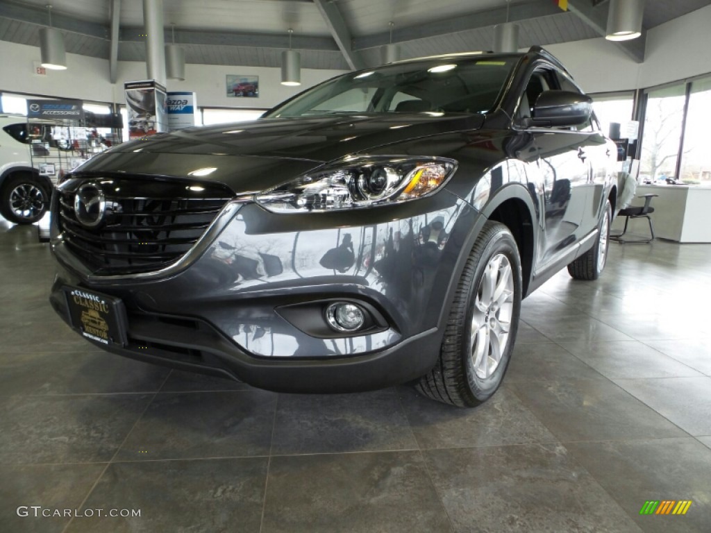 2015 CX-9 Touring AWD - Meteor Gray Mica / Black photo #1