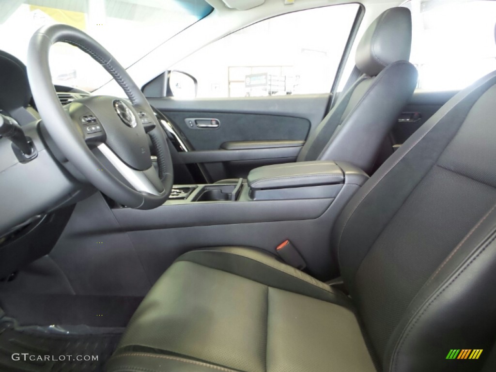 Black Interior 2015 Mazda CX-9 Touring AWD Photo #102996301