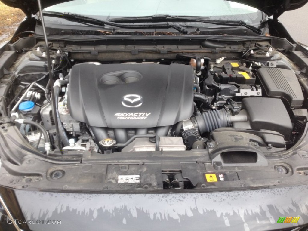 2015 Mazda Mazda6 Sport 2.5 Liter SKYACTIVE-G DI DOHC 16-Valve VVT 4 Cylinder Engine Photo #102996668