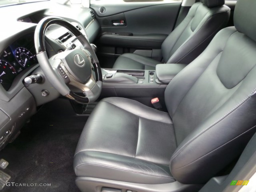 Black Interior 2014 Lexus RX 350 Photo #102997930