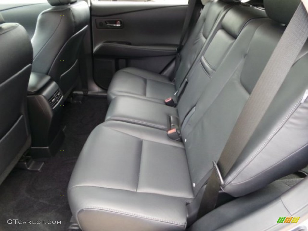 Black Interior 2014 Lexus RX 350 Photo #102997945