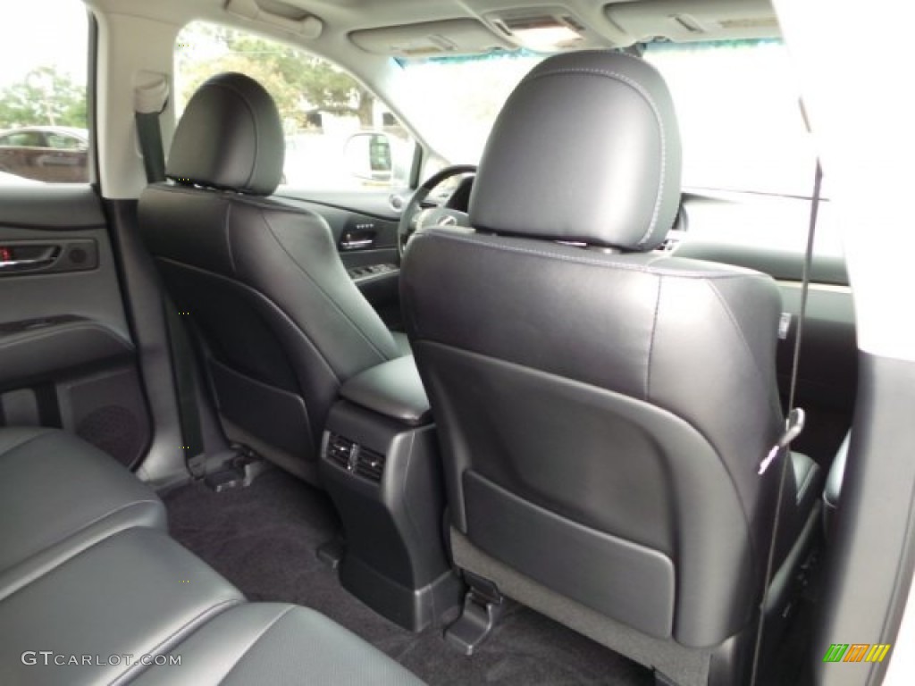 Black Interior 2014 Lexus RX 350 Photo #102998149