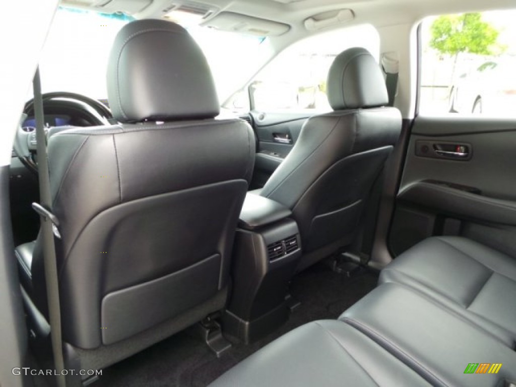 Black Interior 2014 Lexus RX 350 Photo #102998182