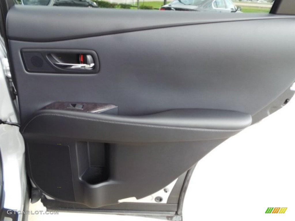 2014 Lexus RX 350 Black Door Panel Photo #102998245