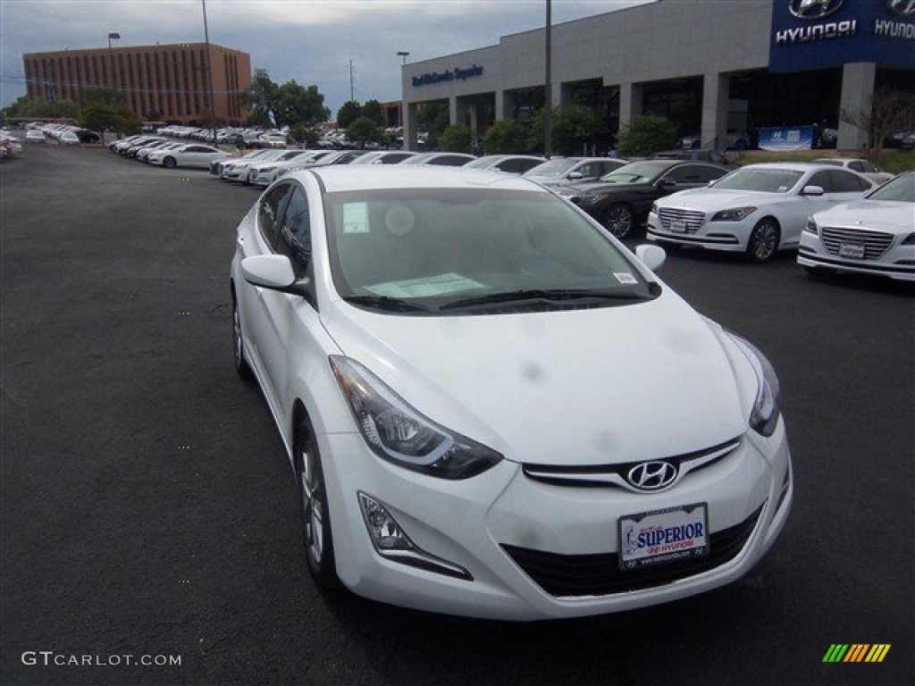 2016 Elantra SE - White / Gray photo #1