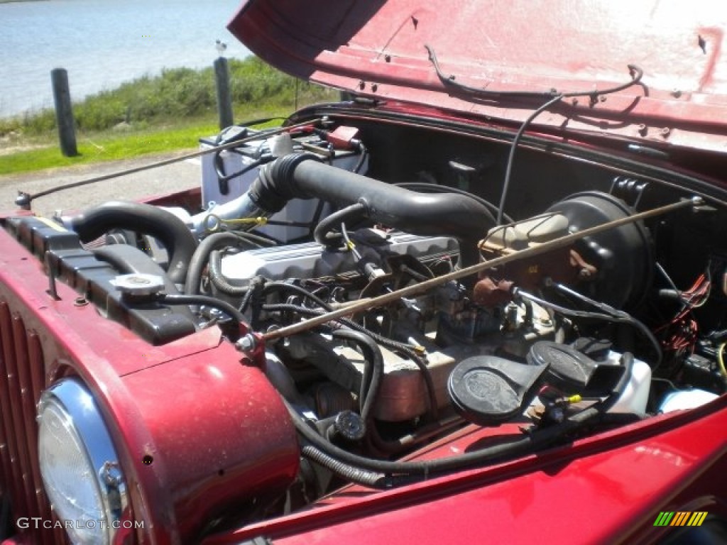 1984 Jeep Scrambler CJ-8 4x4 Engine Photos