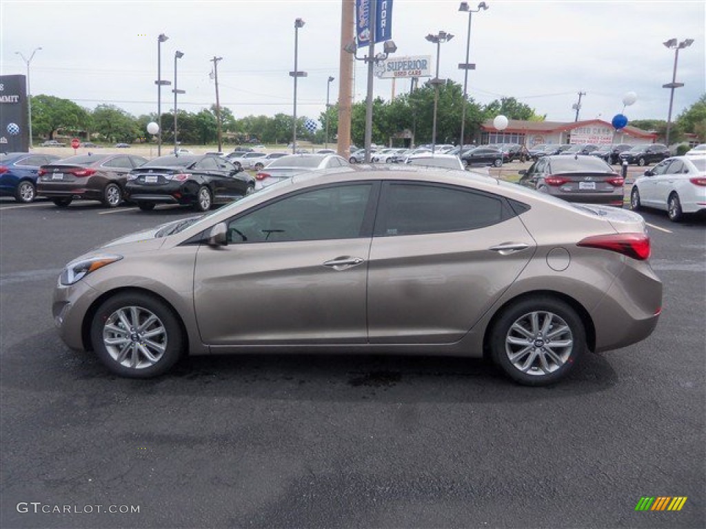 2016 Elantra SE - Desert Bronze / Beige photo #5