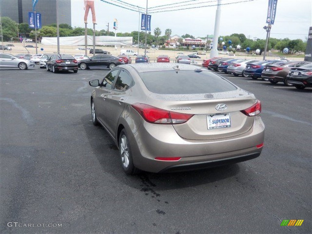 2016 Elantra SE - Desert Bronze / Beige photo #6