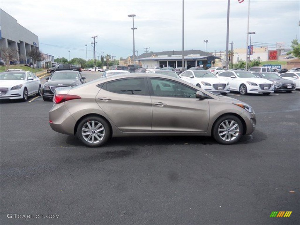 2016 Elantra SE - Desert Bronze / Beige photo #9